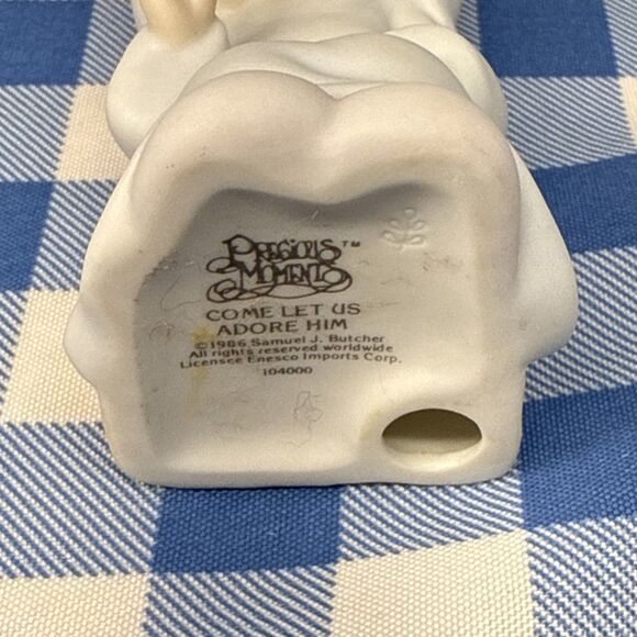 1986 Precious Moments Nativity Set 11 Pc “Come Let Us Adore Him” Figurines - Picture 11 of 16